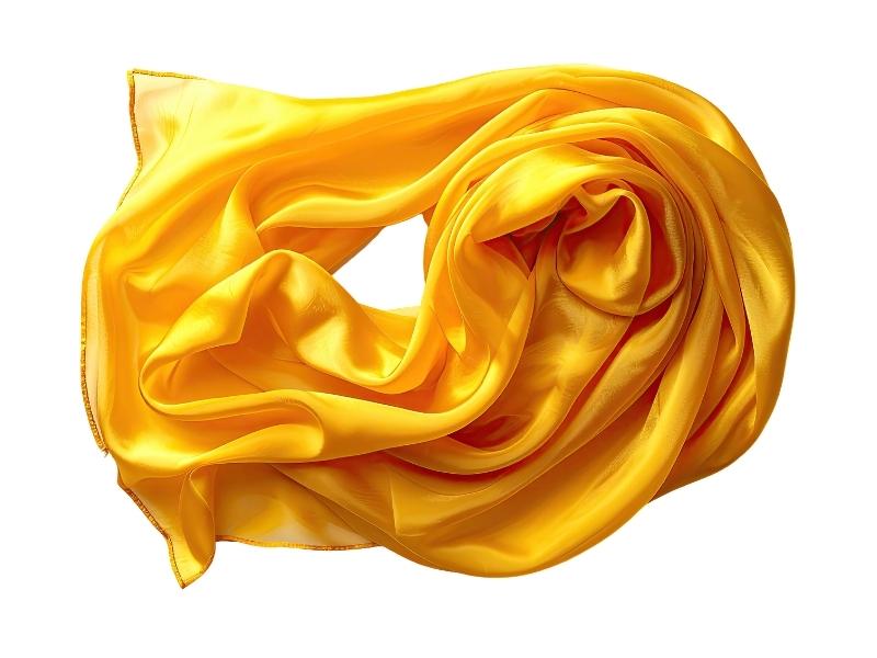 Syal Printing Kuning